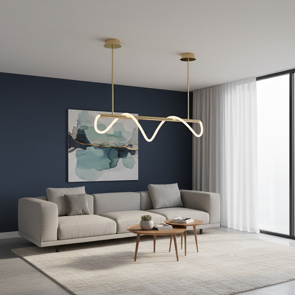 Подвесная люстра LIGHTERA Nyasa LE117L-80GA WIFI
