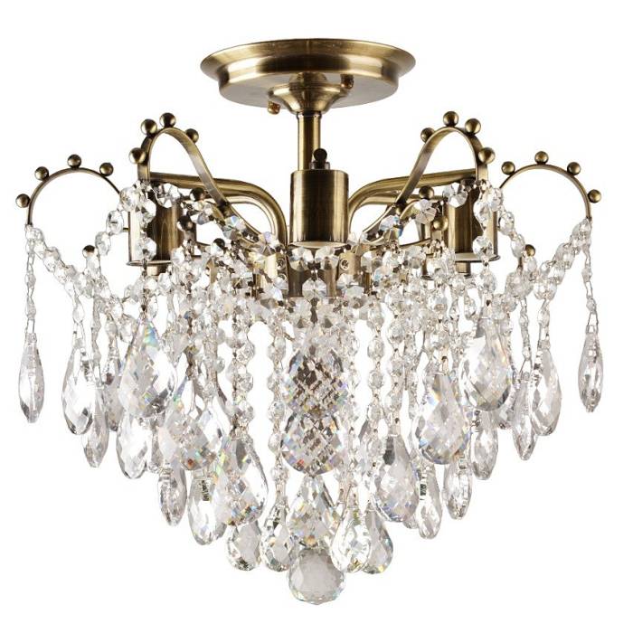 Потолочная люстра ЭкономСвет 15552 15552/6AB+CL