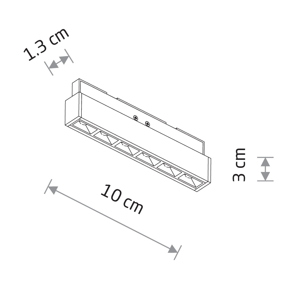 Трековый светильник Nowodvorski Nano 11718