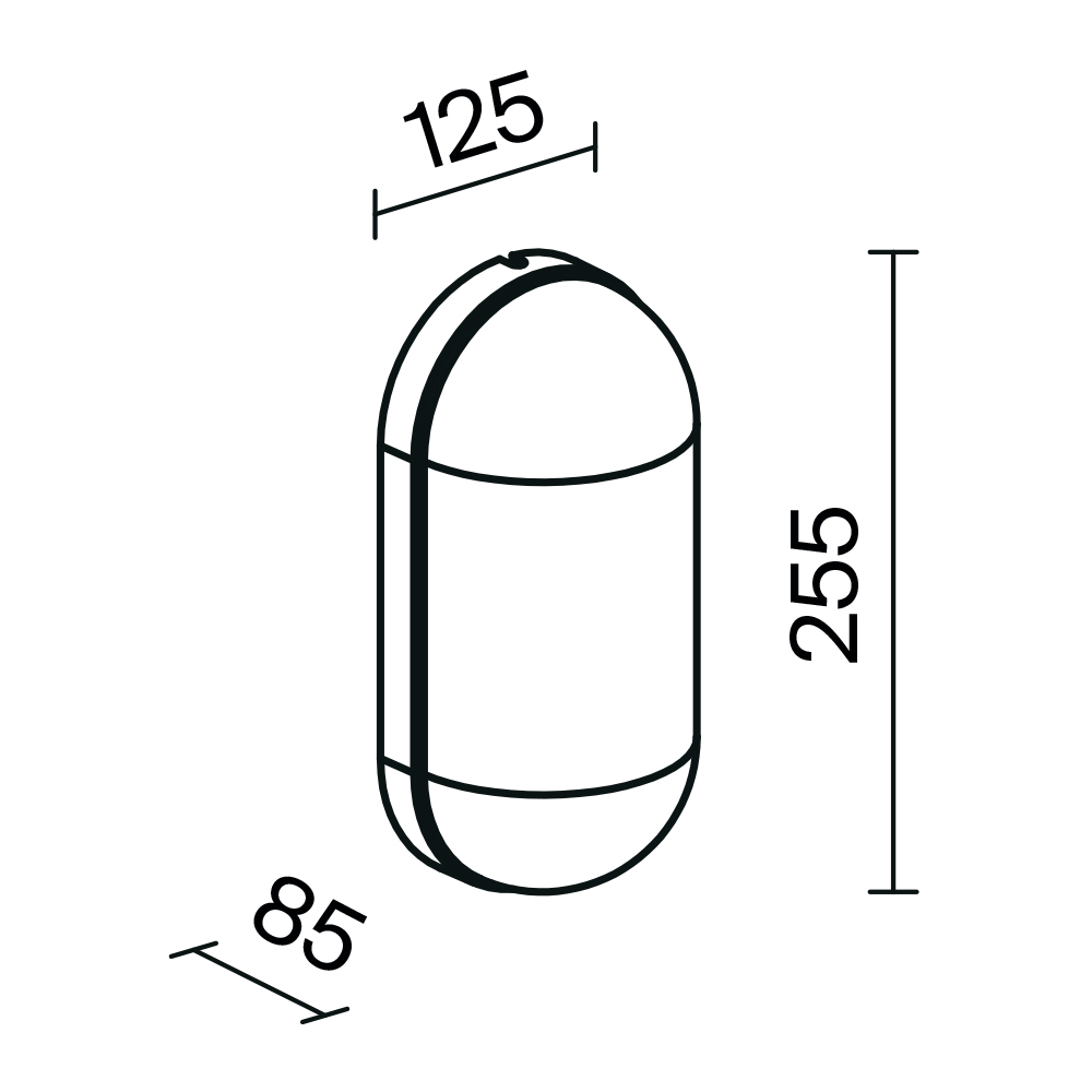 Уличный настенный светильник Maytoni Candle O449WL-01GF