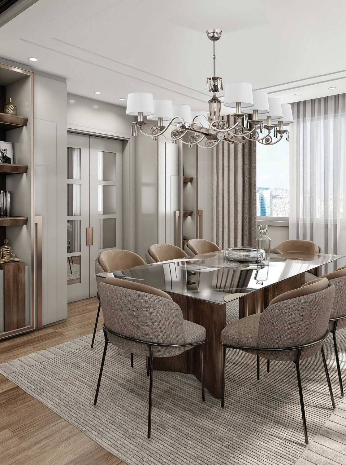 Потолочная люстра Kutek Monza MON-ZWL-8(N/A)