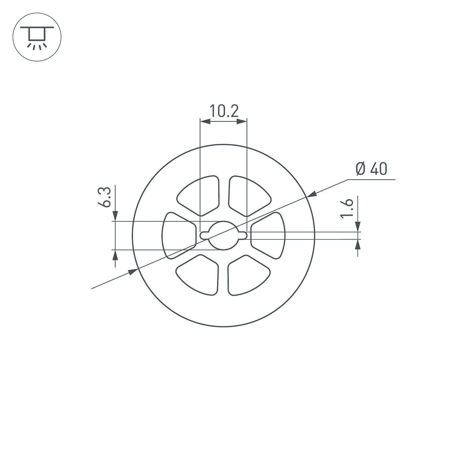 Профиль Arlight Wph 045869