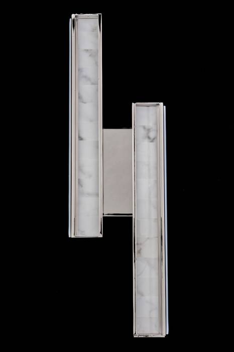 Настенный светильник LEON Christine LE7702/2W Black Chrome