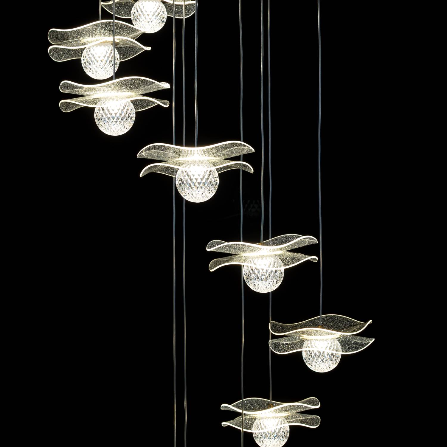 Люстра каскадная Citilux Signature CL247057