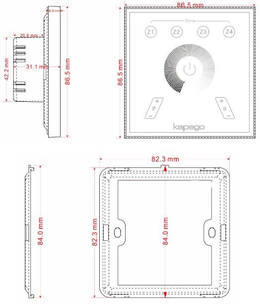 Пульт к светодиодной ленте Deko-Light RF 843018