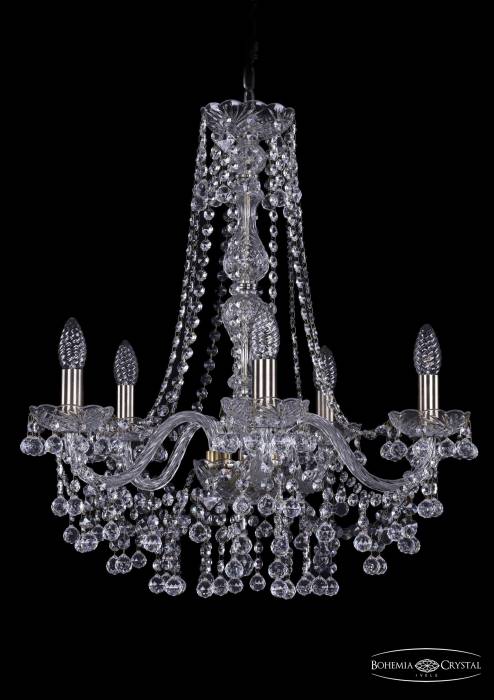 Подвесная хрустальная люстра 1409 Bohemia 1409/5/195/h-63 Pa