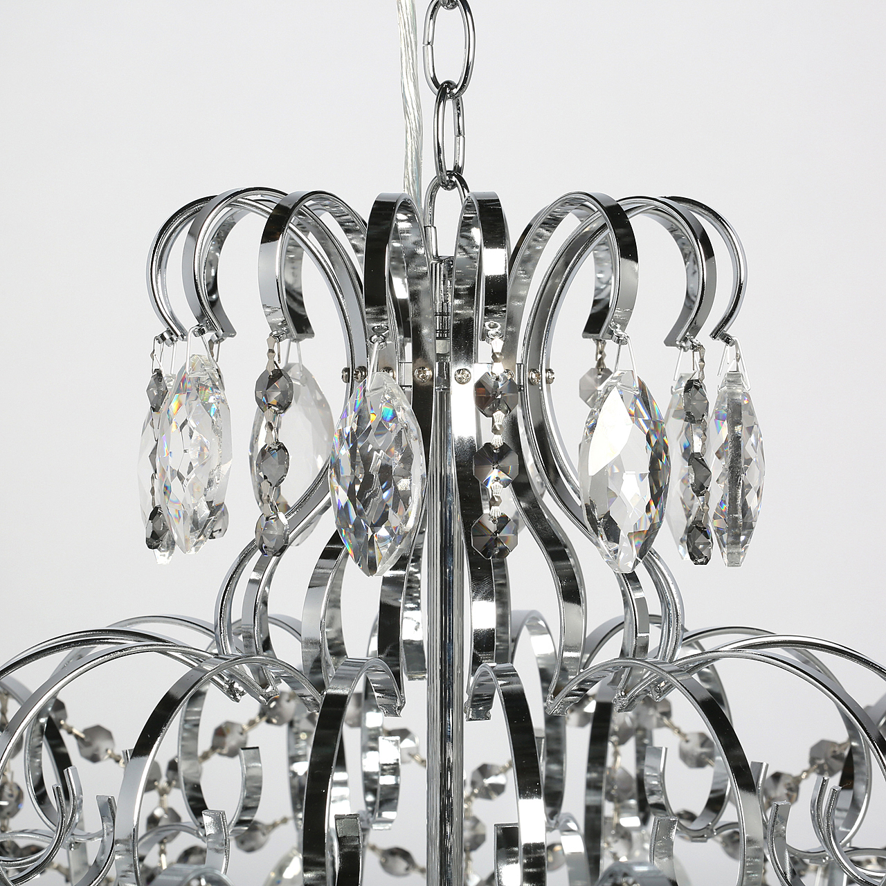 Подвесная хрустальная люстра Бриз De Markt 111010808