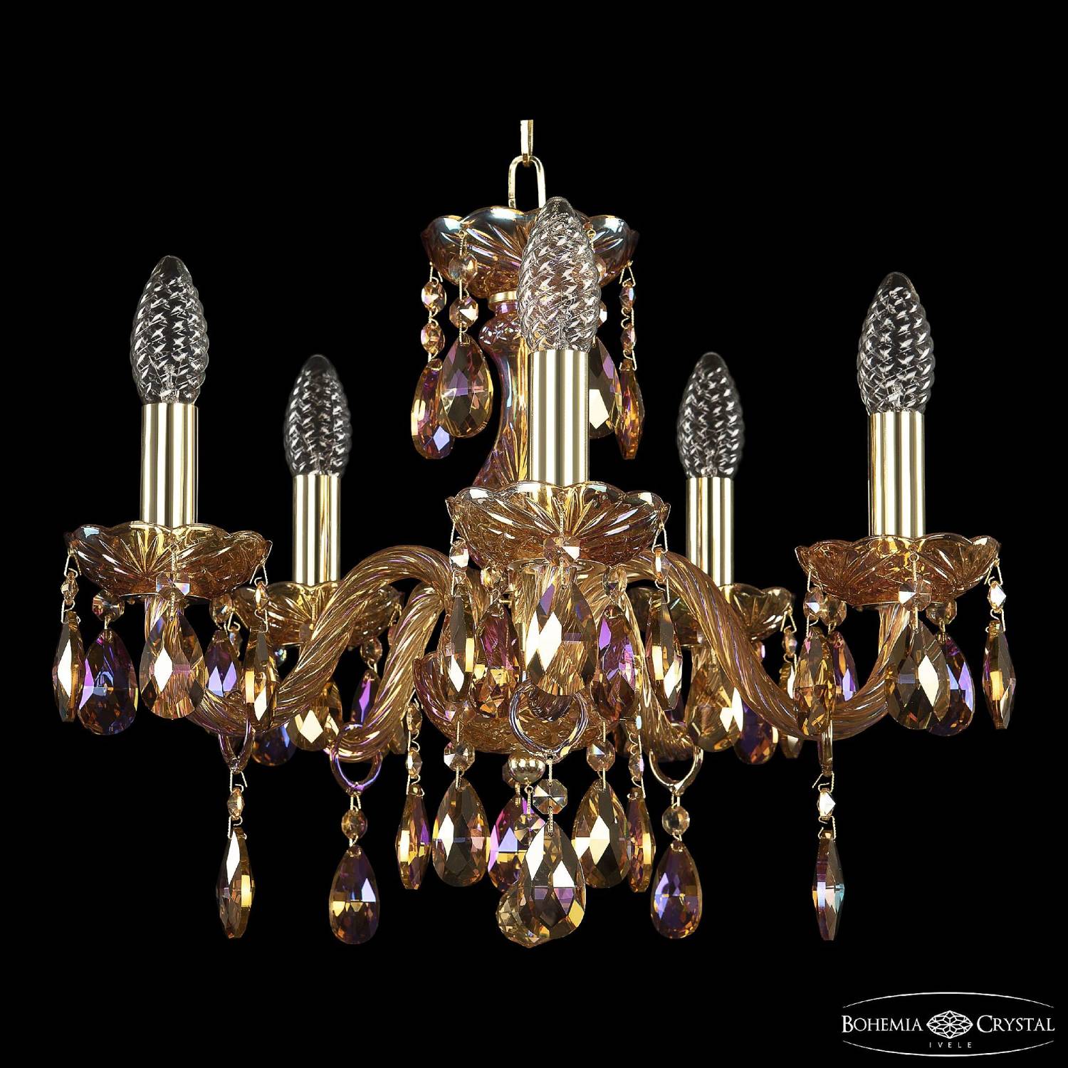 Подвесная люстра Bohemia 117 117/5/141 G M777