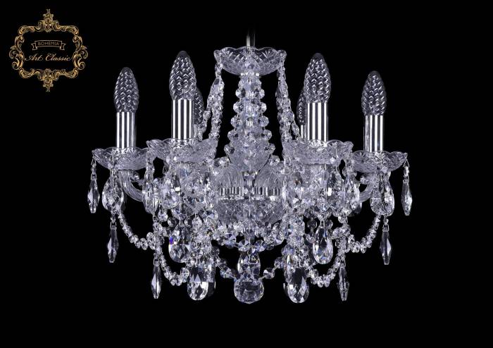 Подвесная хрустальная люстра 11.25 Art Classic 11.25.6.141.Cr.Sp