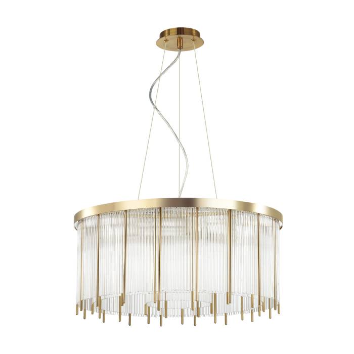 Подвесная хрустальная люстра York Odeon Light 4788/10 Подвесная хрустальная люстра York Odeon Light 4788/10