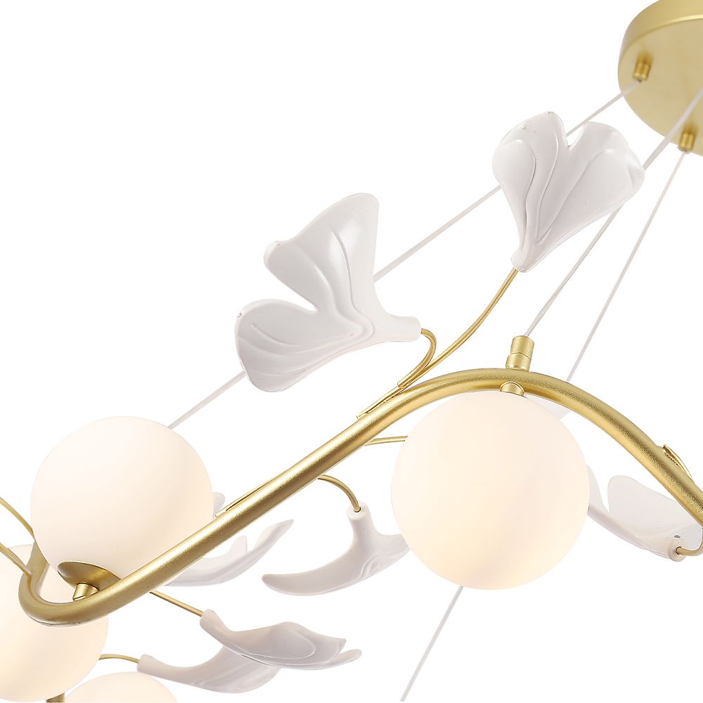 Подвесная люстра Crystal Lux Colibri COLIBRI SP10 GOLD