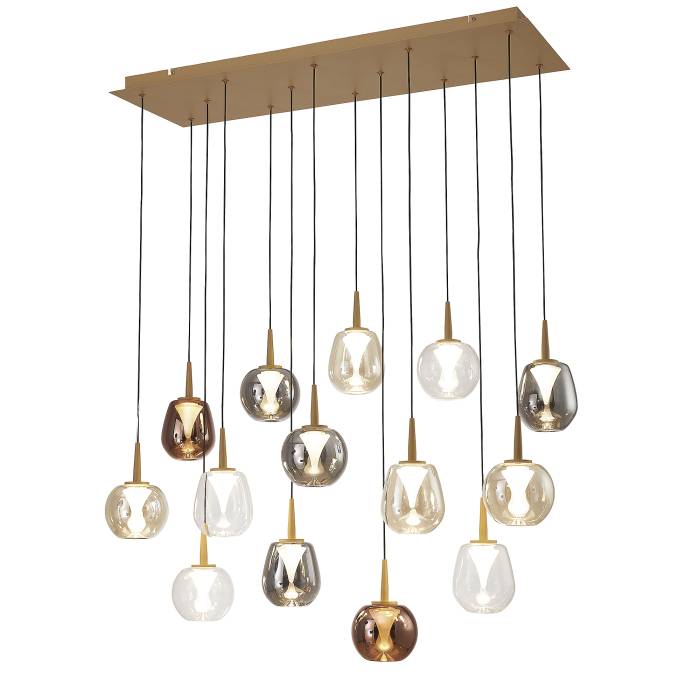 Подвесная люстра Mantra Andromeda 8936+14PL