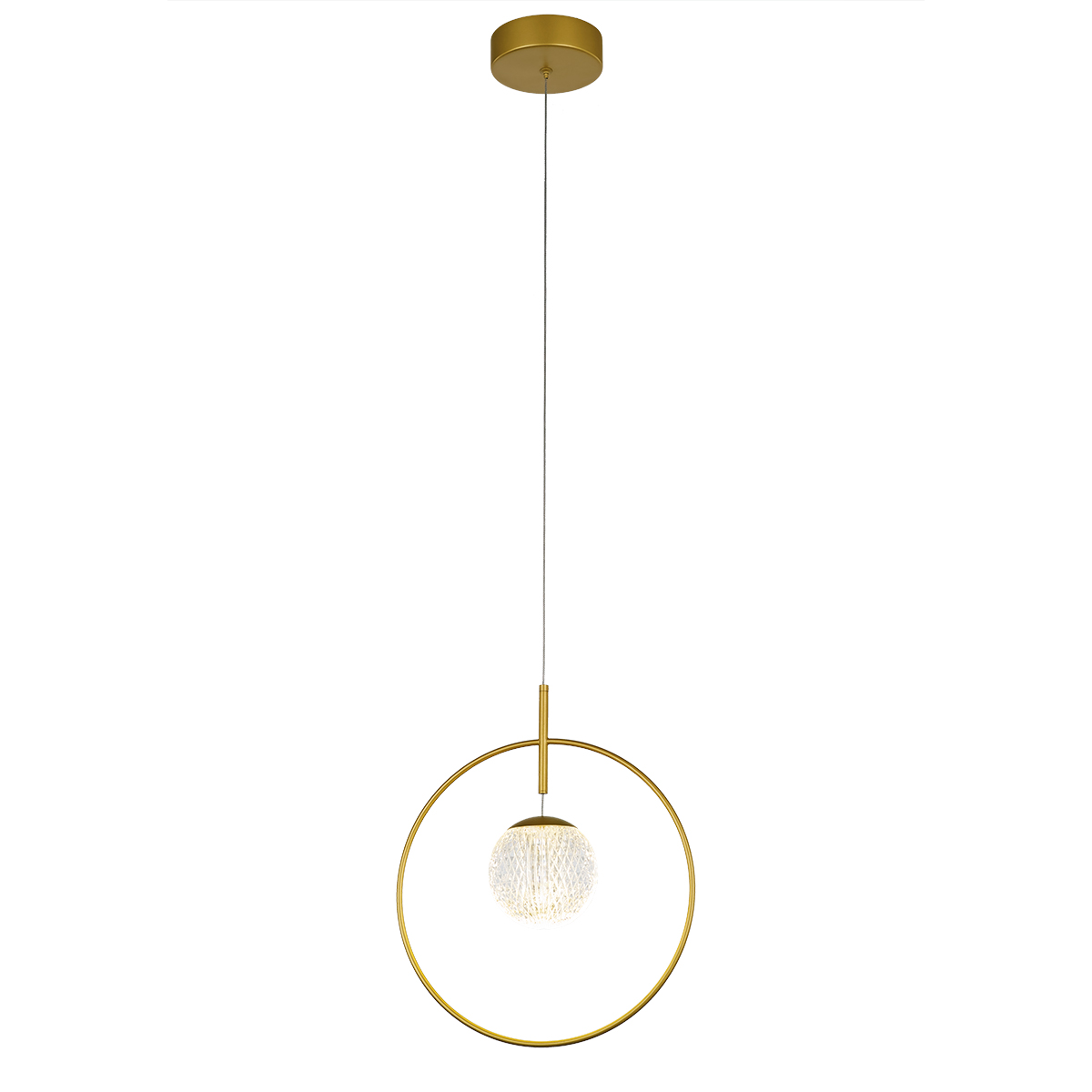 Светильник подвесной Delight Collection Elliot Diamante MD21001043-1A gold Светильник подвесной Delight Collection Elliot Diamante MD21001043-1A gold