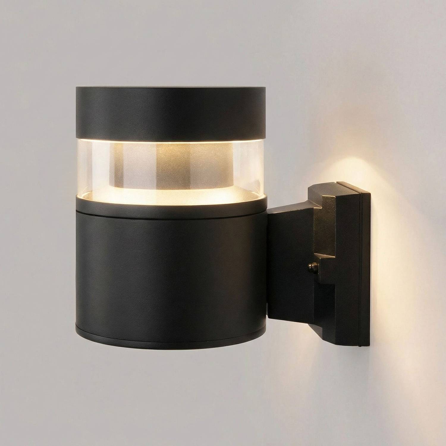 Уличный настенный светильник Elektrostandard Techno 1530 TECHNO LED 3000K чёрный