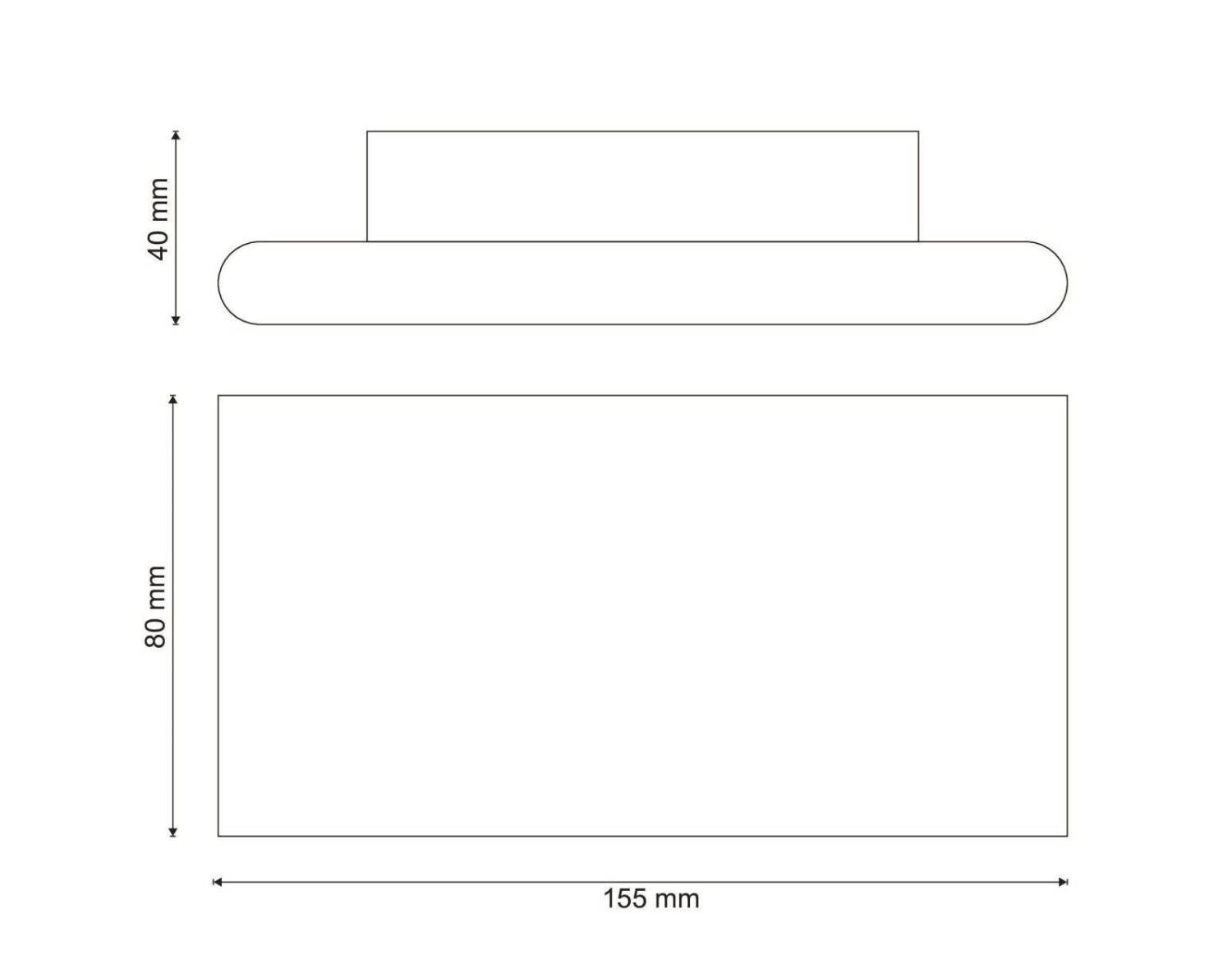 Настенное бра Lucia Tucci Aero AERO W204 bianco LED