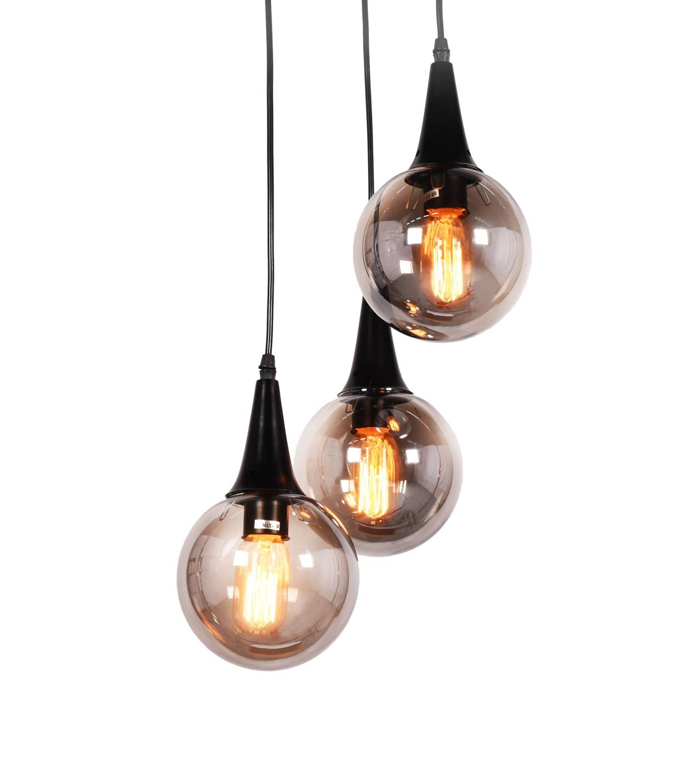 Светильник подвесной Lumina Deco LDP 11191-3 BK