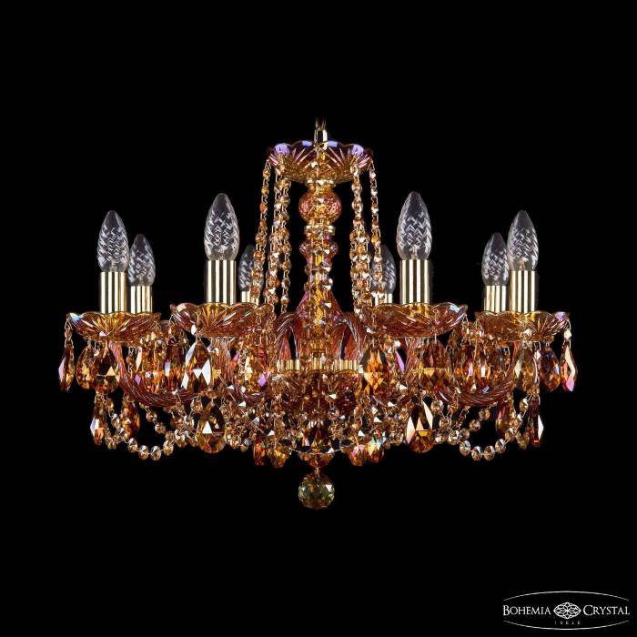 Подвесная хрустальная люстра 1402 Bohemia 1402/8/195 G M711