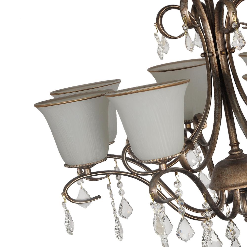 Подвесная люстра Borgese E 1.1.8.602 GB Arti Lampadari