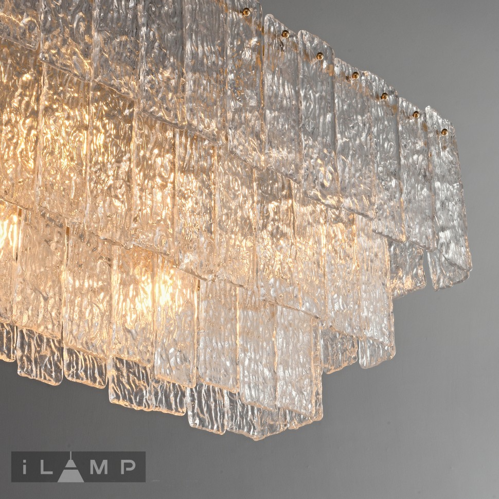 Подвесная люстра iLamp Manhattan P6315-1200 BR