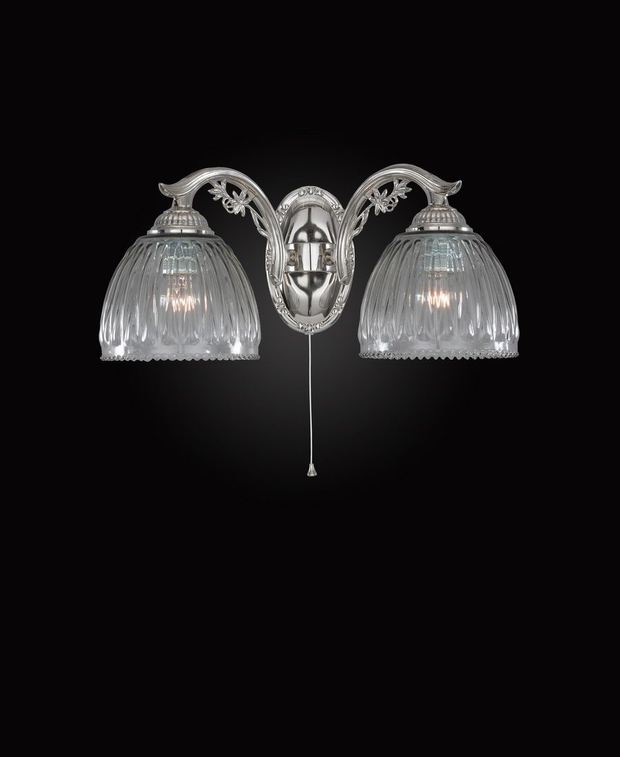 Настенное бра с выключателем Reccagni Angelo 9800 A 9800/2