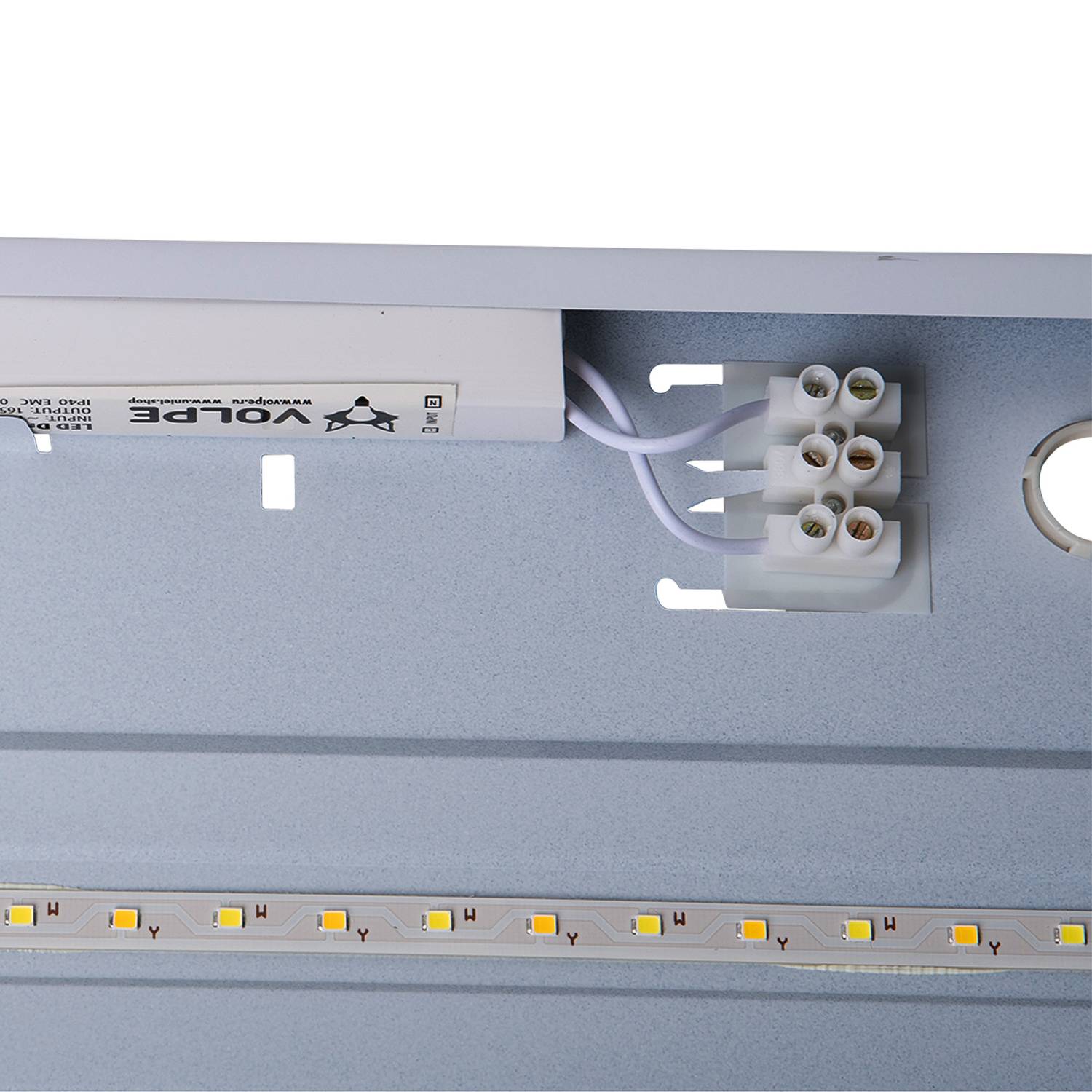 Светильник армстронг Volpe ULP-Q116 6060-36W/4000K+6500K WHITE