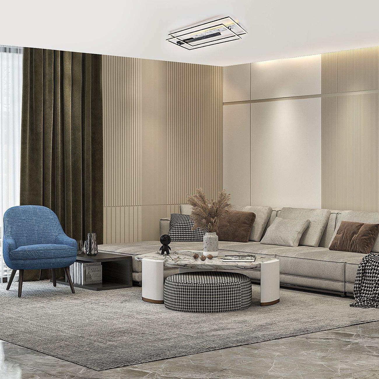 Потолочная люстра Escada Slab 10250/2LED