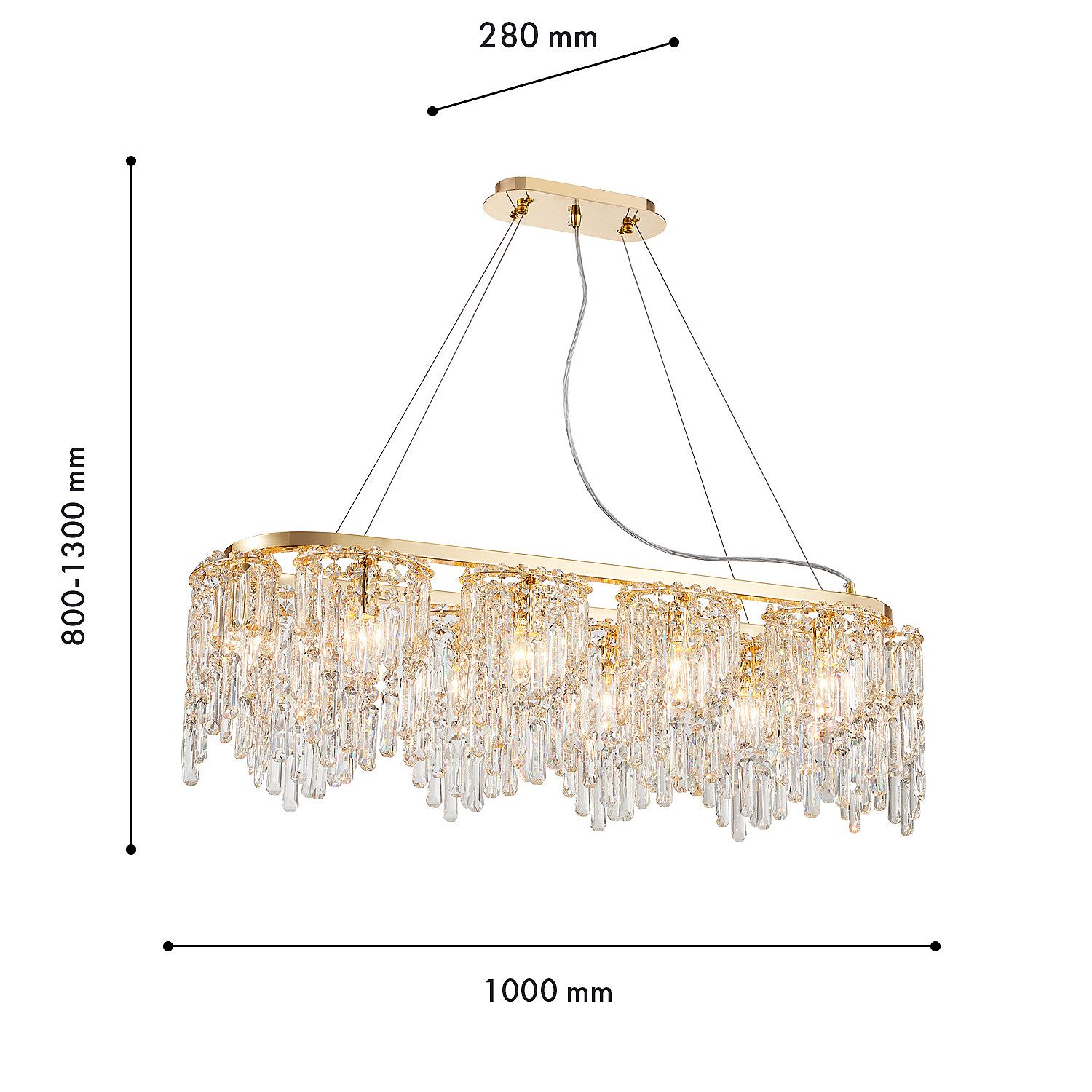 Подвесная люстра Favourite Diadem 4724-10P Подвесная люстра Favourite Diadem 4724-10P