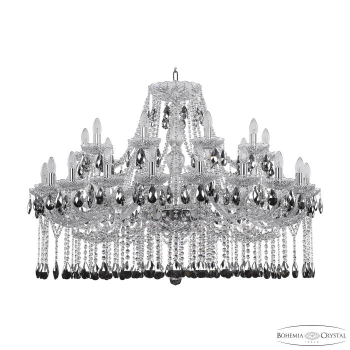 Подвесная хрустальная люстра 1413 Bohemia 1413/20+10/400 Ni K781