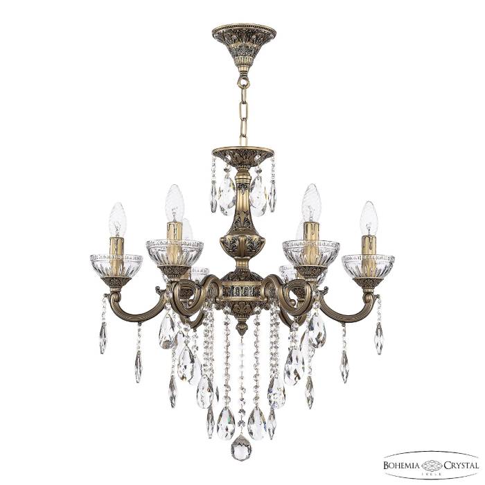 Подвесная люстра Bohemia AL7801 AL78101/6/175 B AGB P Clear/M-1G