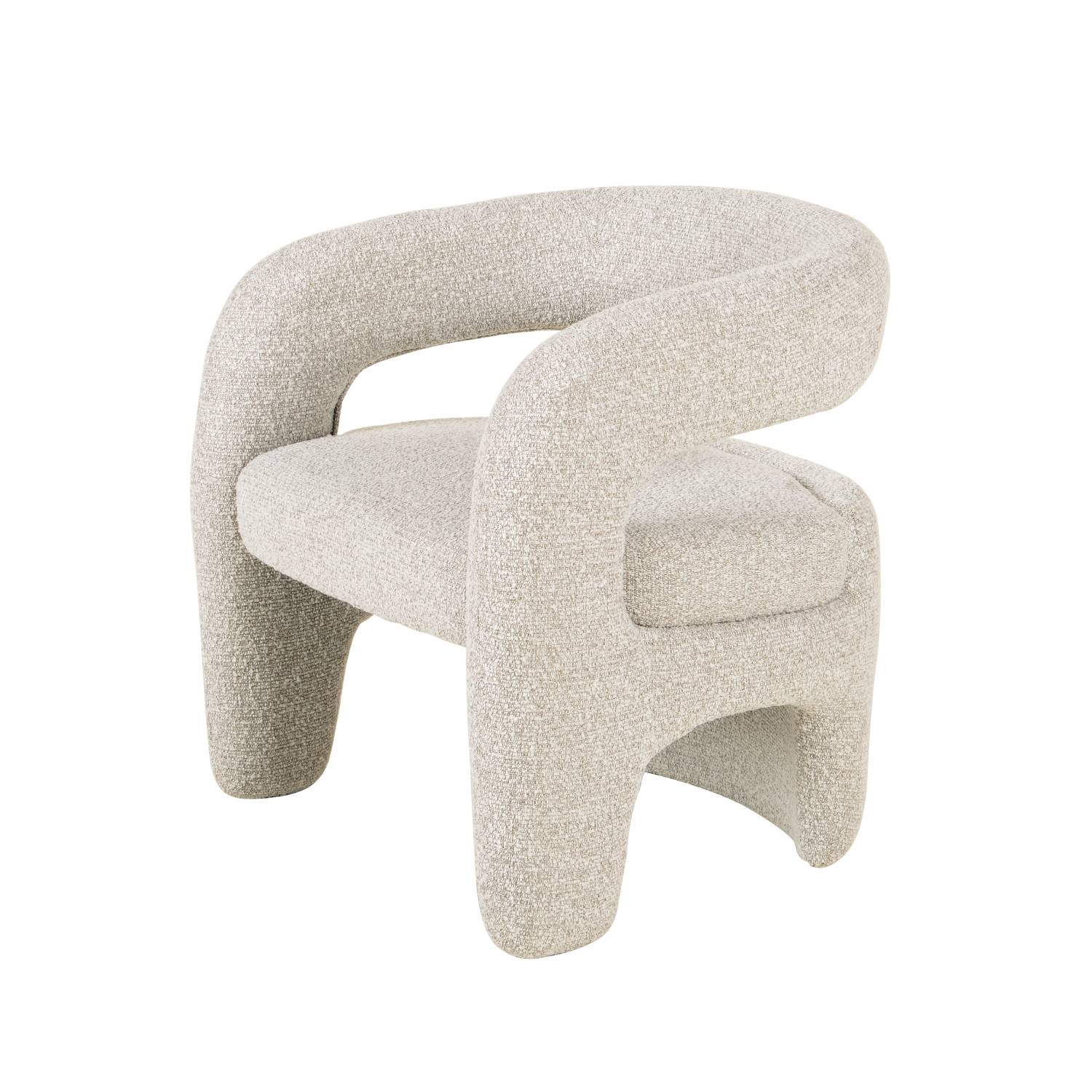 Кресло Stool Group Bones FDC5014 Monet Silver