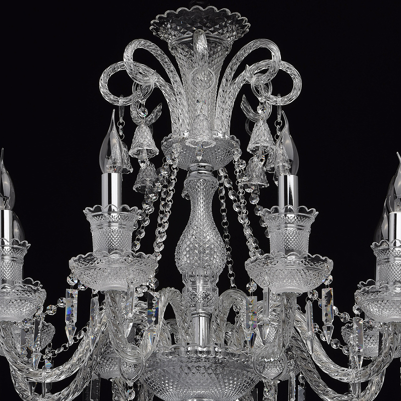 Подвесная хрустальная люстра Барселона Chiaro 313012508