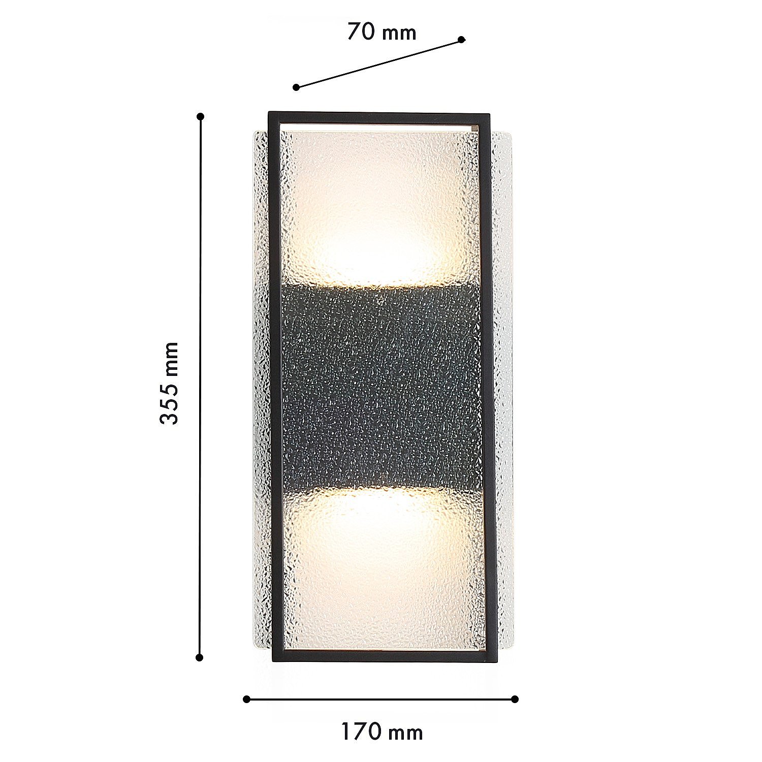 Уличный настенный светильник Favourite Powder 4826-2W