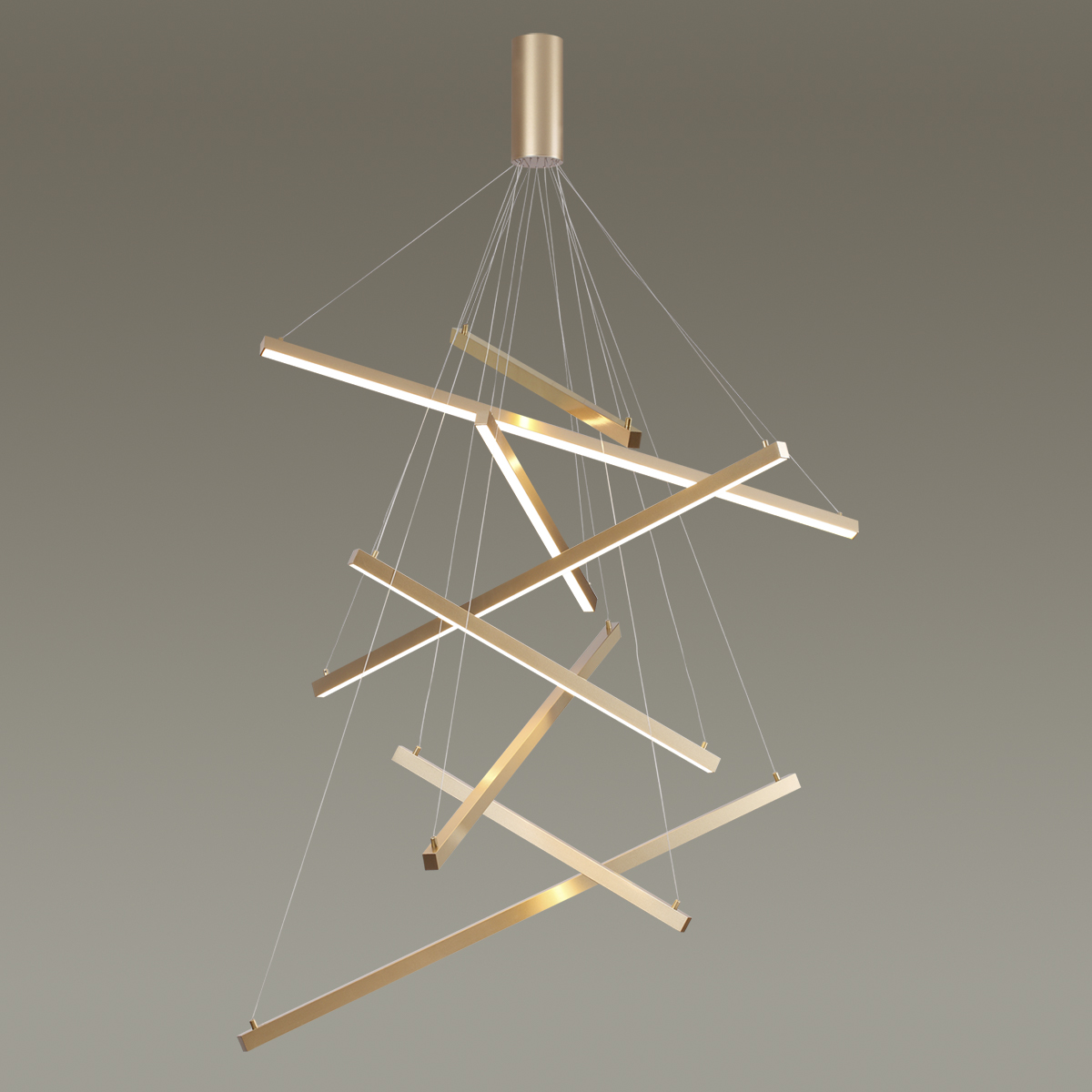 Подвесная светодиодная люстра Cometa Odeon Light 3860/96L