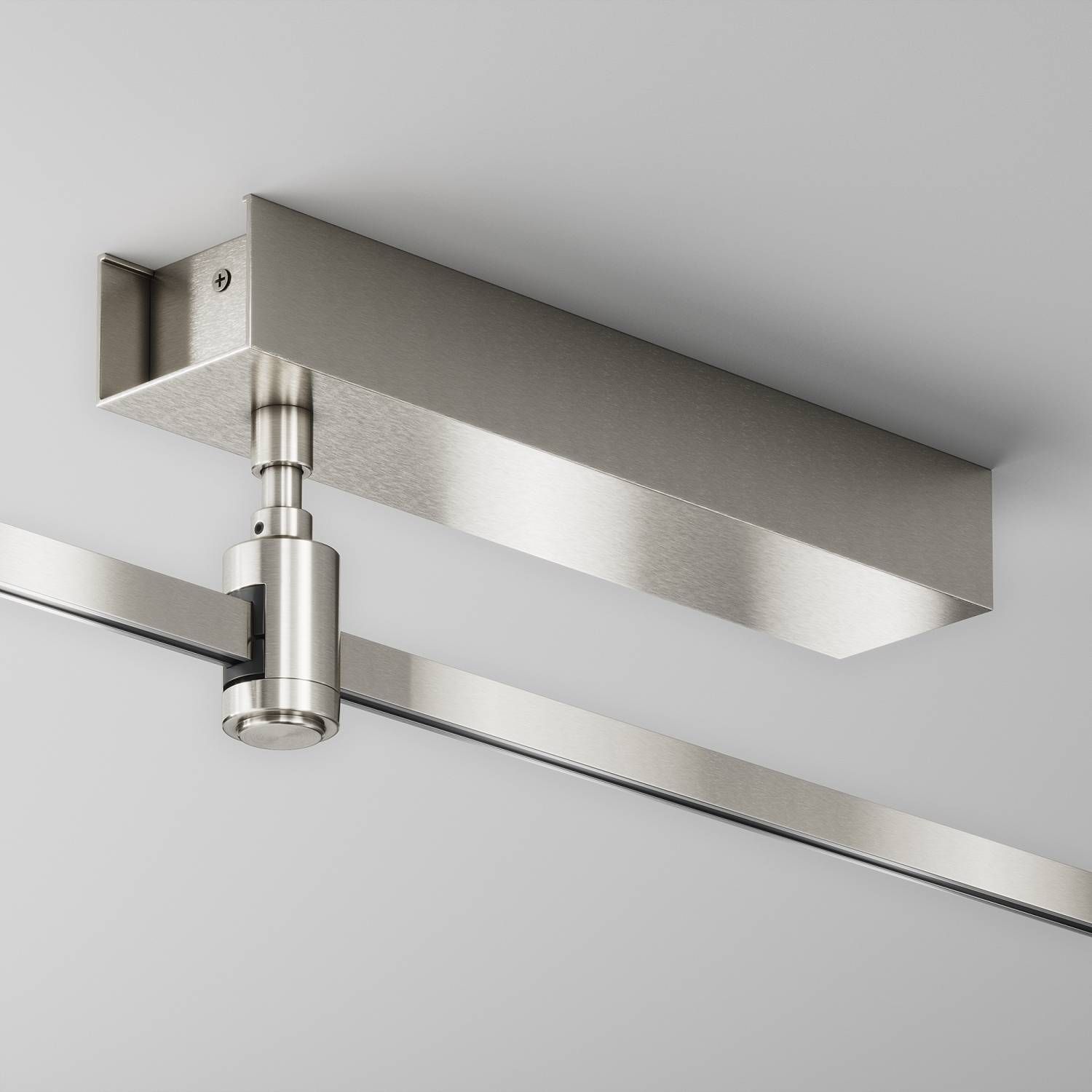 Основание потолочное Short для блока питания с вводом питания Maytoni Accessories for tracks Flarity TRA156C-BB1-PT Основание потолочное Short для блока питания с вводом питания Maytoni Accessories for tracks Flarity TRA156C-BB1-PT