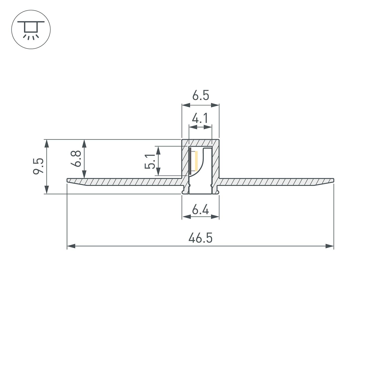 Профиль Arlight Sl-Linia 052377