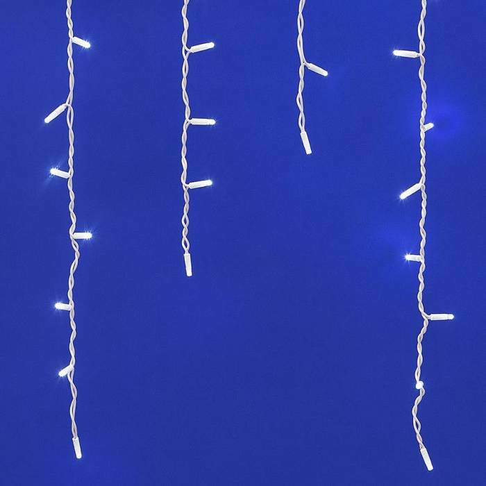 Бахрома светодиодная со статическим свечением, 3м Uniel ULD-B3010-200/SWK WHITE IP67