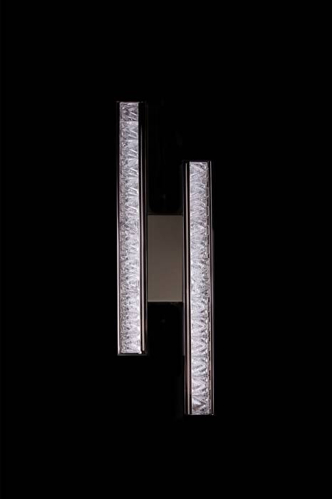 Настенный светильник LEON Aida LE7707/2W Black Chrome