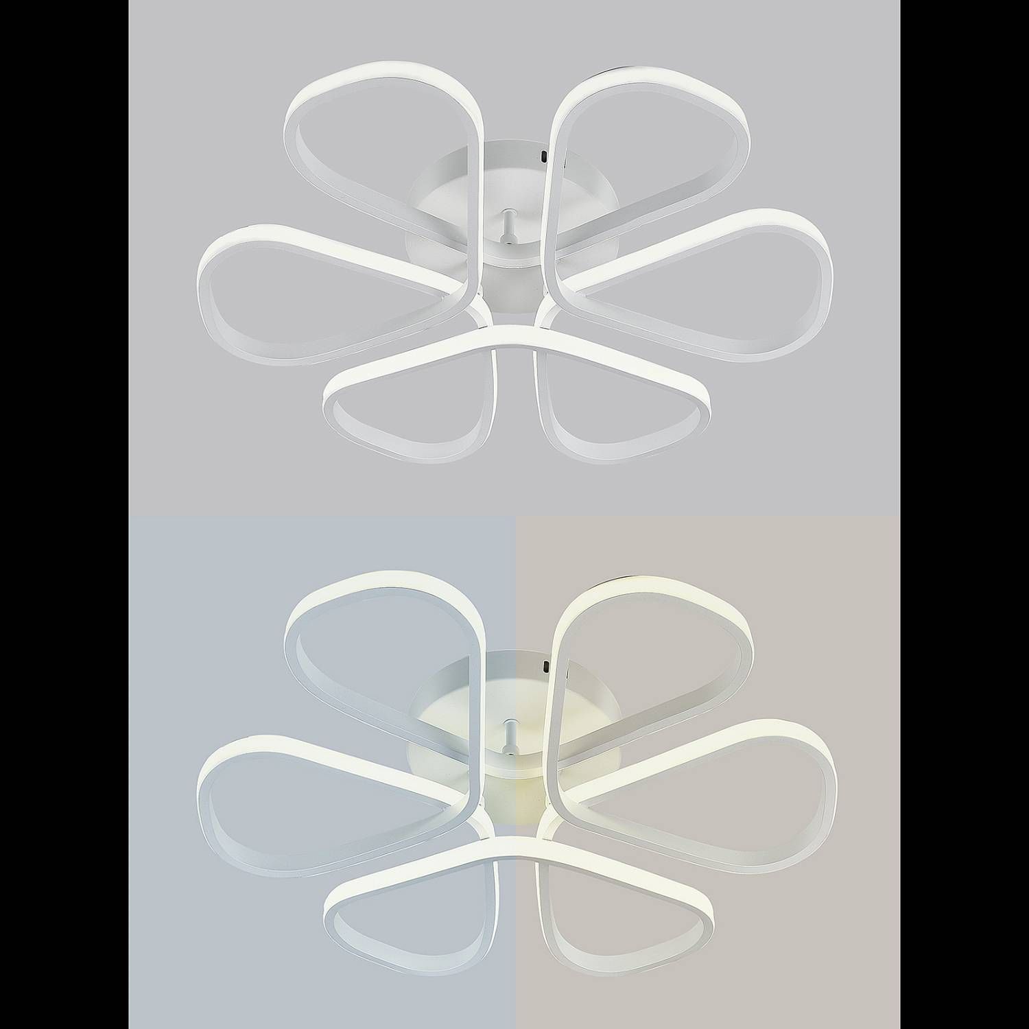 Потолочная люстра Natali Kovaltseva Cobra LED LAMPS 81121/7C