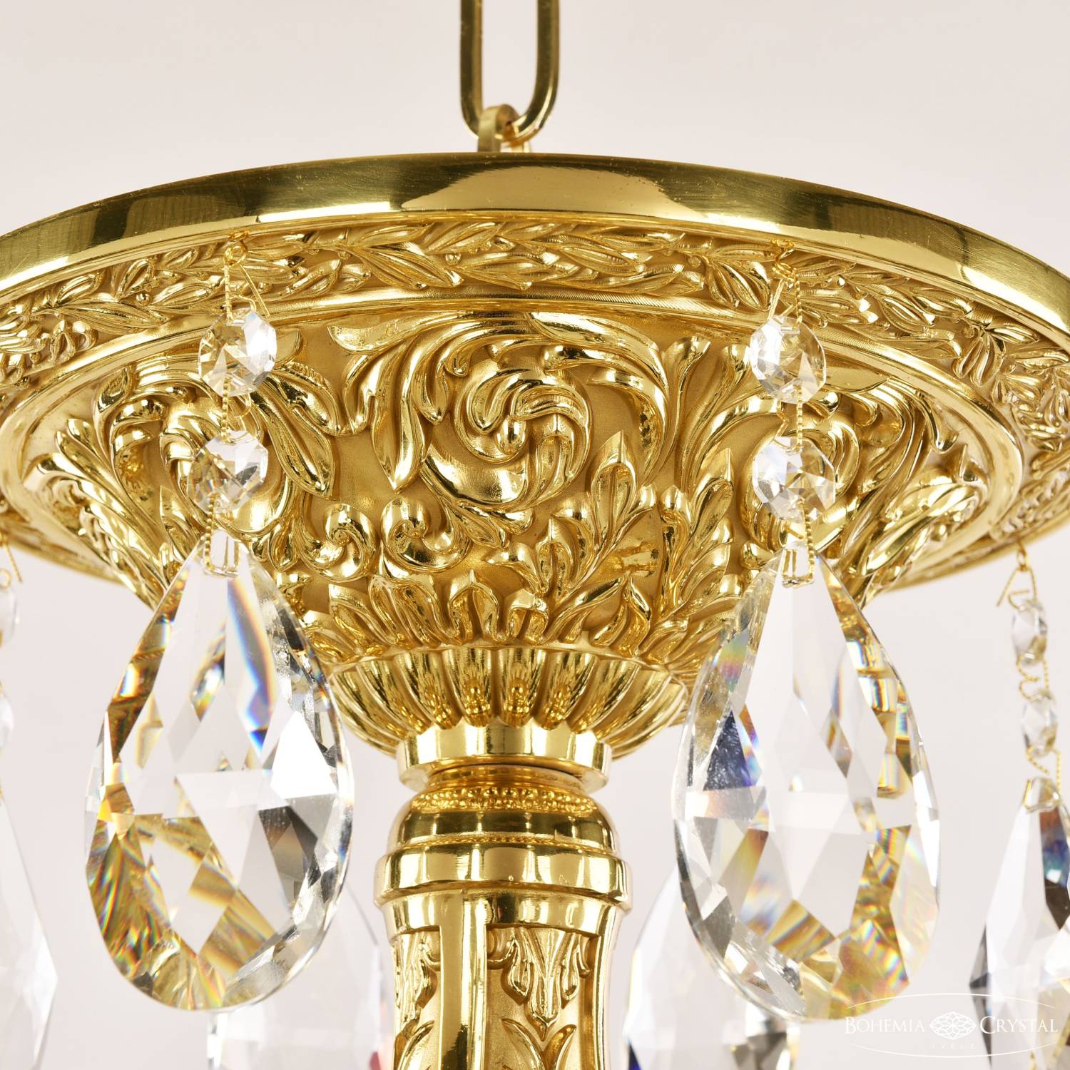 Подвесная хрустальная люстра 7202 Bohemia 72202/16/360 B G