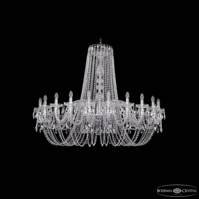 Подвесная хрустальная люстра 1402 Bohemia 1402/24/530 Ni