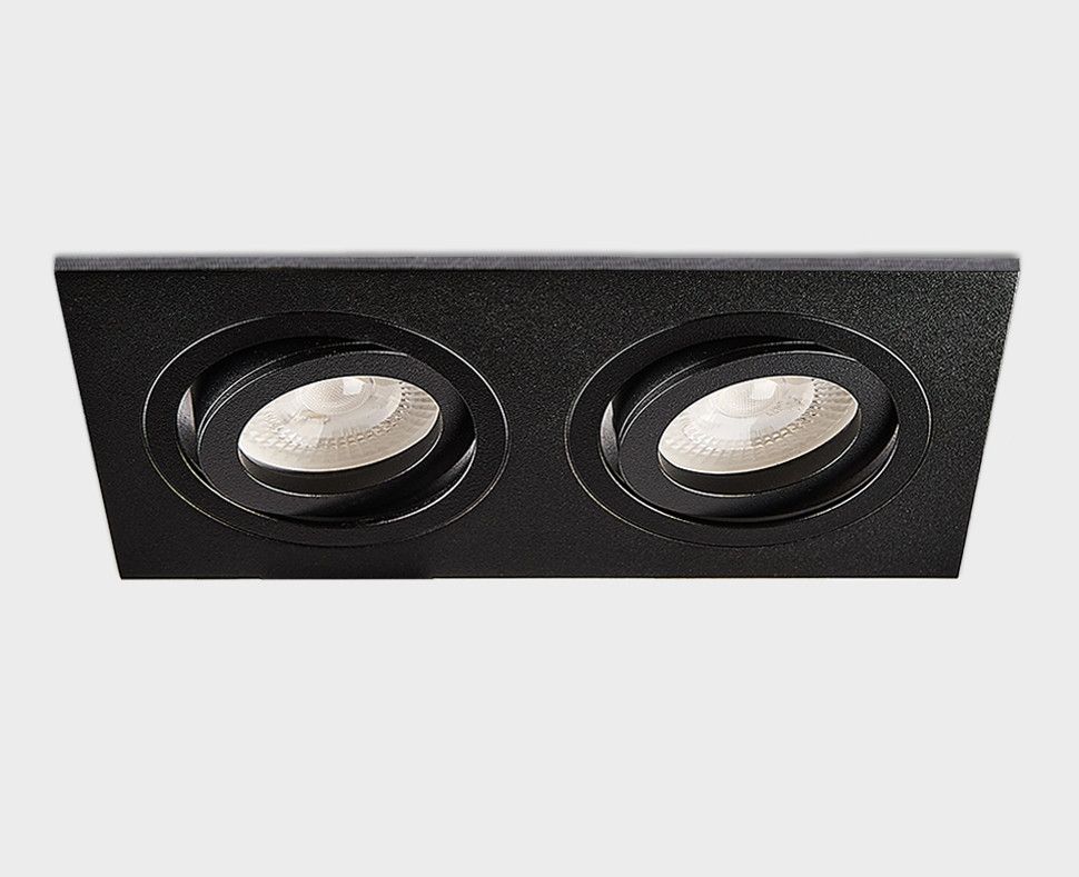 Встраиваемый светильник Italline SAG 03b SAG203-4 black/black