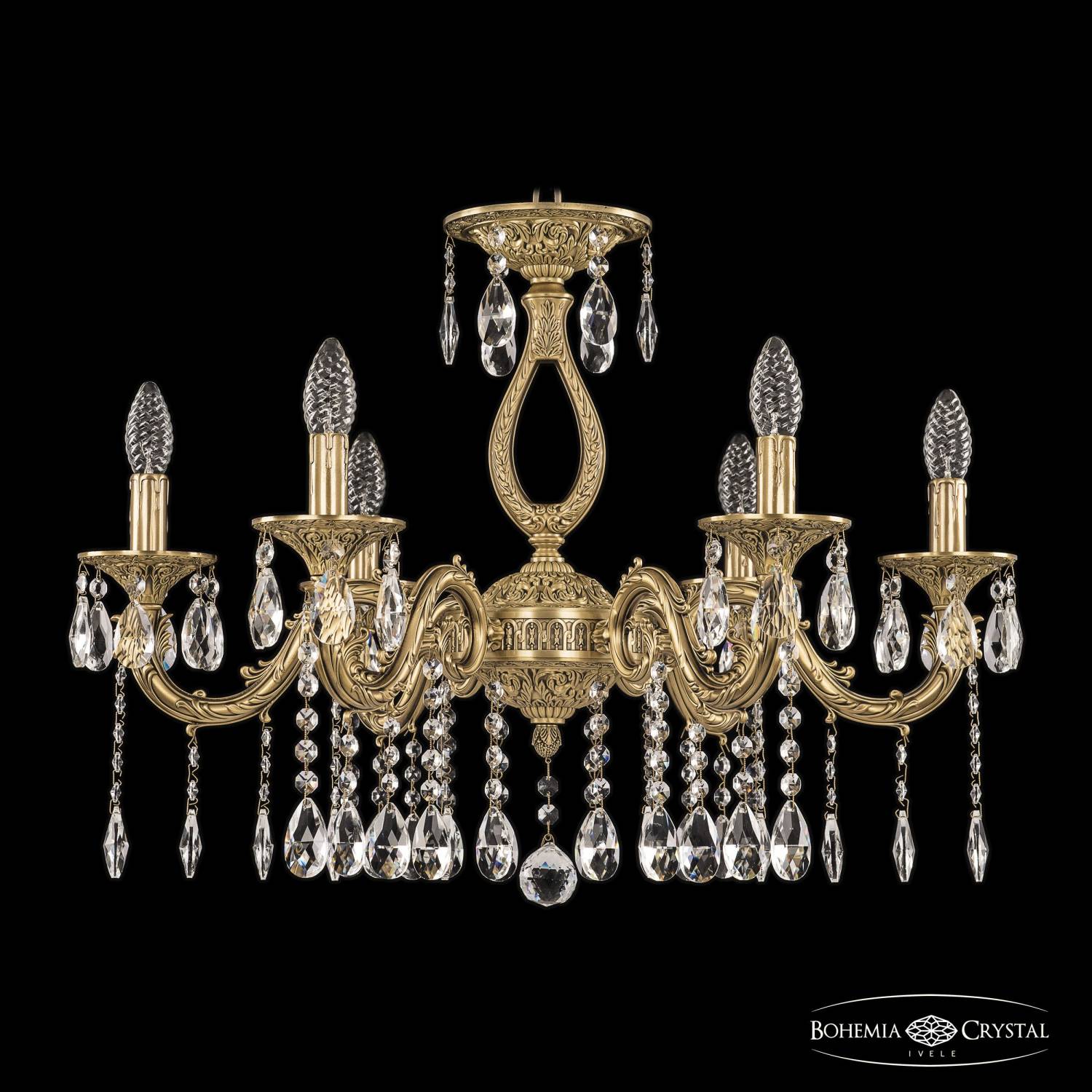 Подвесная хрустальная люстра 7101 Bohemia 71301/6/210 A FP