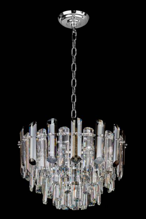 Подвесная люстра LEON Jacqueline LE7161/400 CH/GR