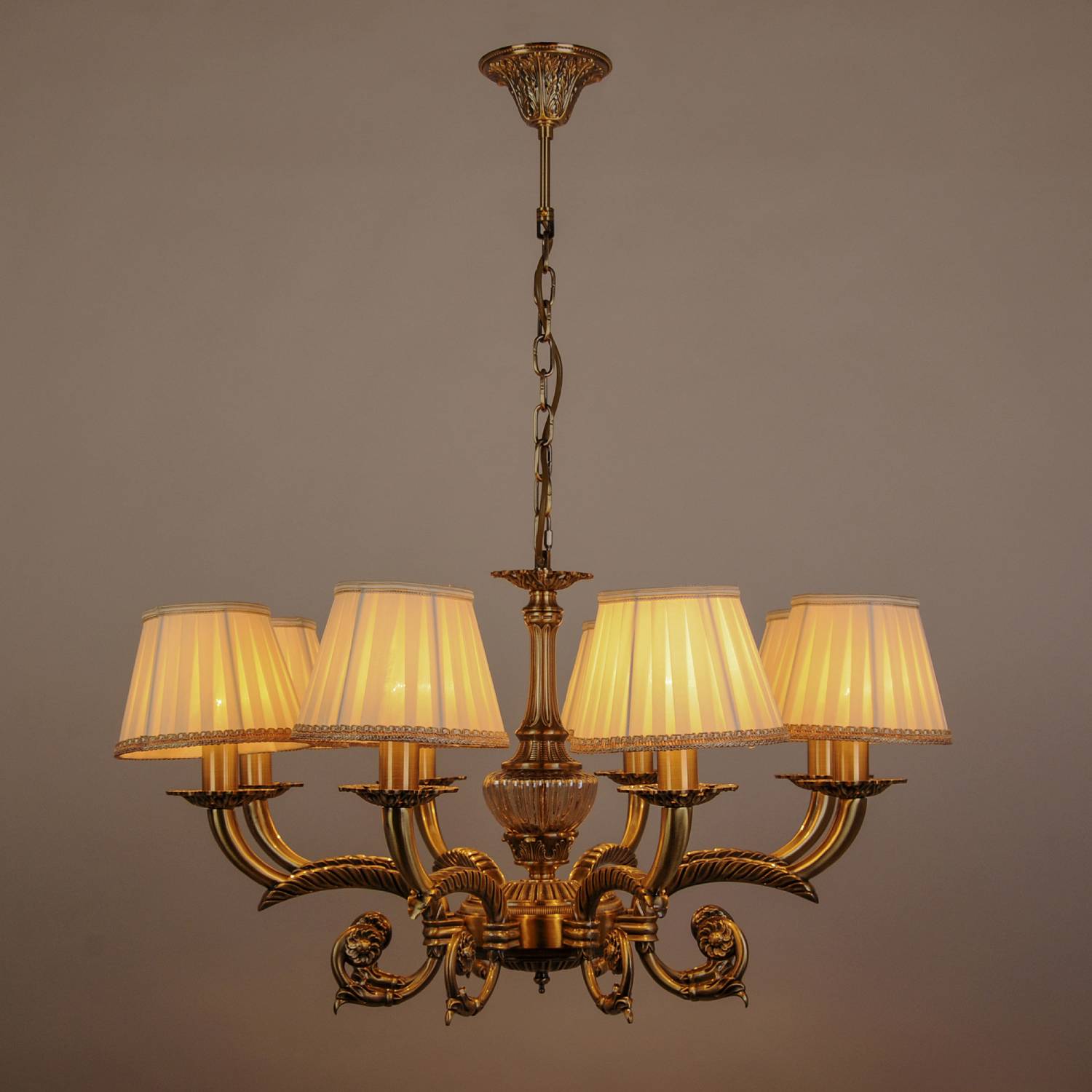 Подвесная люстра Abrasax Sylvia L.8110-8BR SHADE