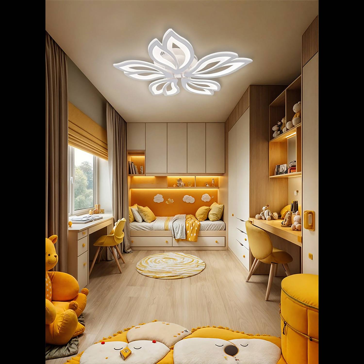 Потолочная люстра Natali Kovaltseva Fortuna LED LAMPS 81107/4C