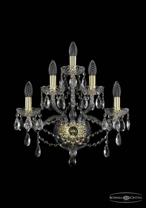 Настенное бра Bohemia 1415 1415B/2+2+1/165/G