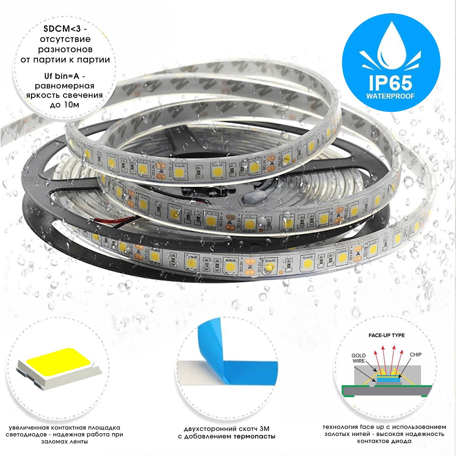 Светодиодная лента ST Luce Светодиодные Ленты ST1001.414.65.1