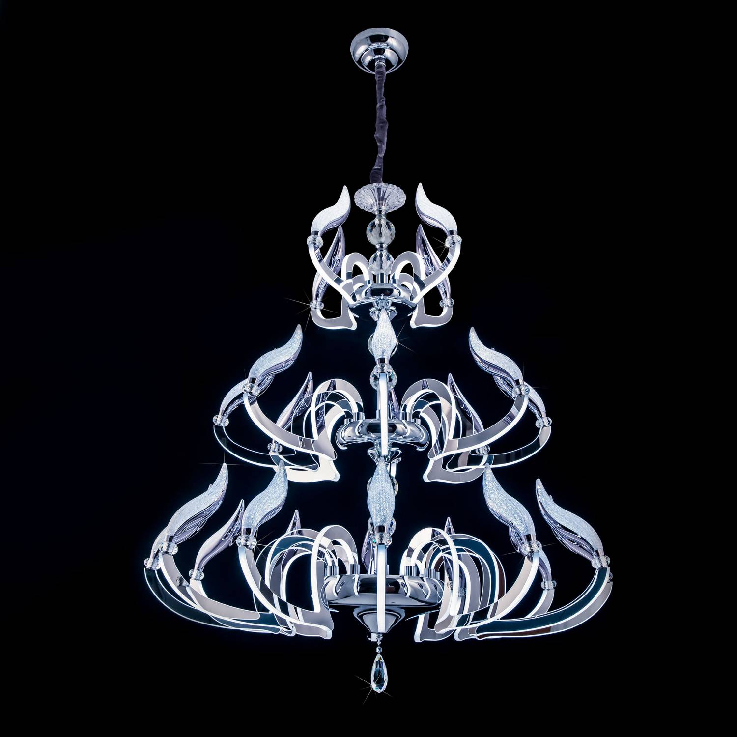 Подвесная люстра с пультом Diva Citilux EL339P24