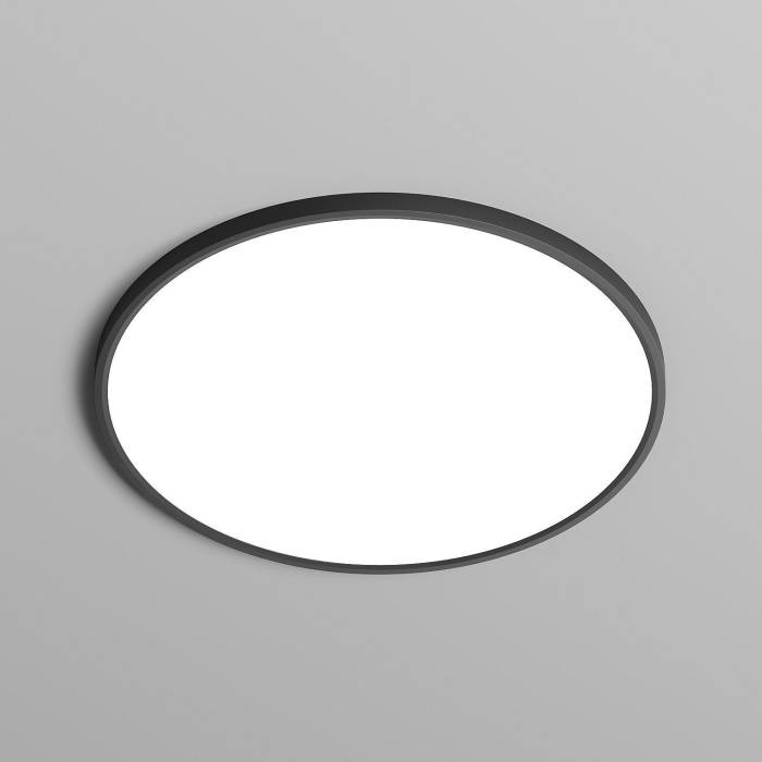 Светильник потолочный Denkirs Thin DK6524-BK