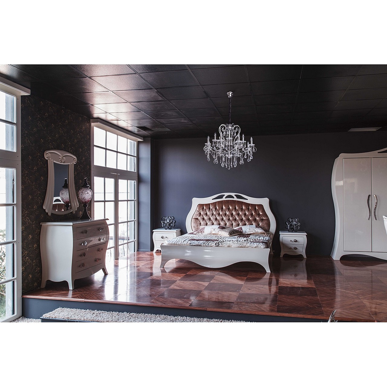 Хрустальная люстра Chiaro Сюзанна 458010712